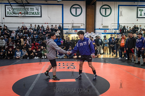 PSAL D1 Wrestling City Championship - Harry S Truman HS - NYC -