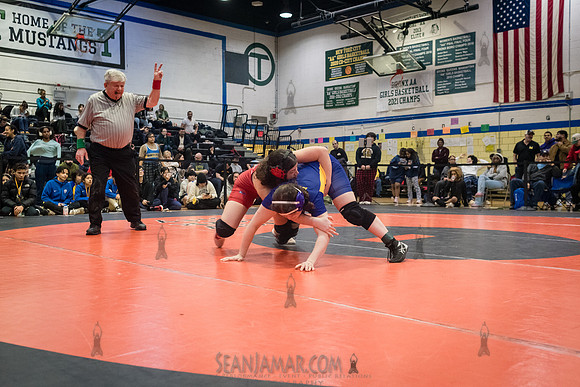 PSAL D1 Wrestling City Championship - Harry S Truman HS - NYC -