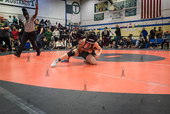 PSAL D1 Wrestling City Championship - Harry S Truman HS - NYC -