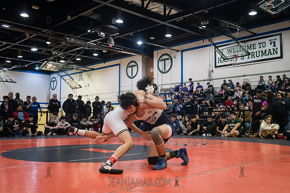 PSAL D1 Wrestling City Championship - Harry S Truman HS - NYC -