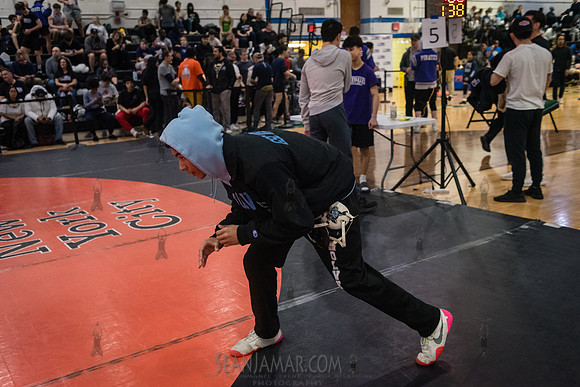 PSAL D1 Wrestling City Championship - Harry S Truman HS - NYC -