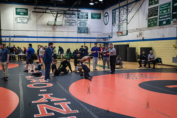 PSAL D1 Wrestling City Championship - Harry S Truman HS - NYC -