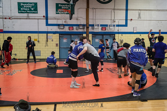 PSAL D1 Wrestling City Championship - Harry S Truman HS - NYC -