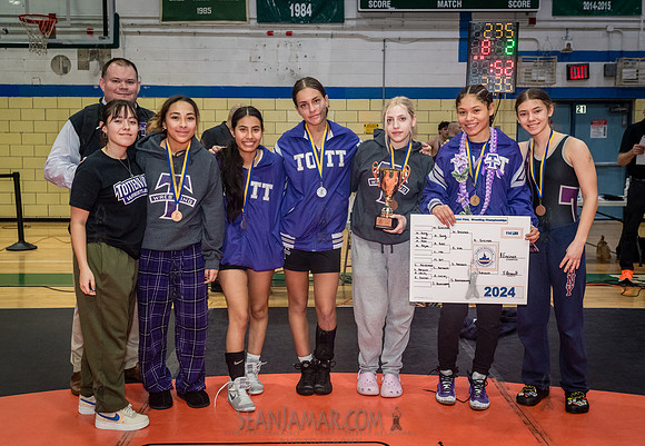 PSAL D1 Wrestling City Championship - Harry S Truman HS - NYC -