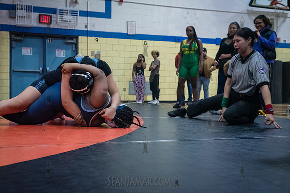 PSAL D1 Wrestling City Championship - Harry S Truman HS - NYC -