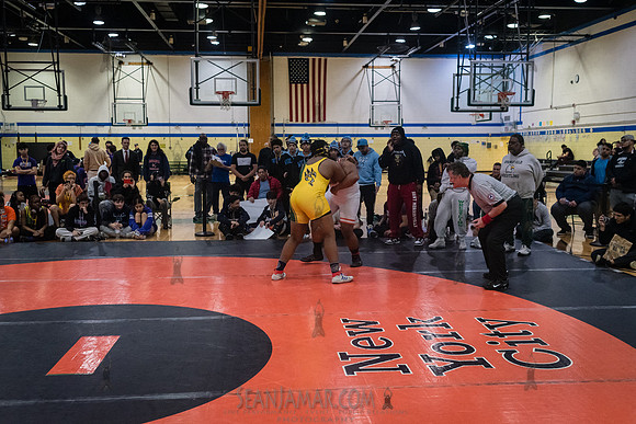 PSAL D1 Wrestling City Championship - Harry S Truman HS - NYC -