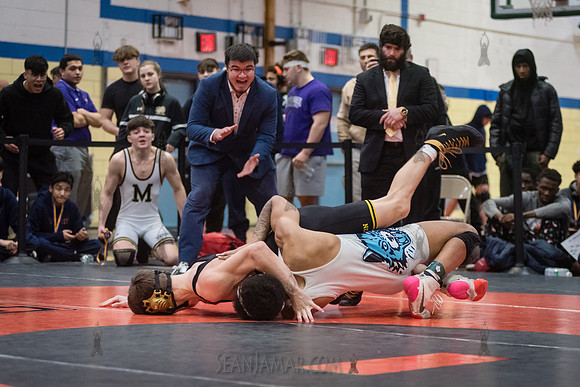 PSAL D1 Wrestling City Championship - Harry S Truman HS - NYC -