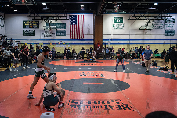 PSAL D1 Wrestling City Championship - Harry S Truman HS - NYC -