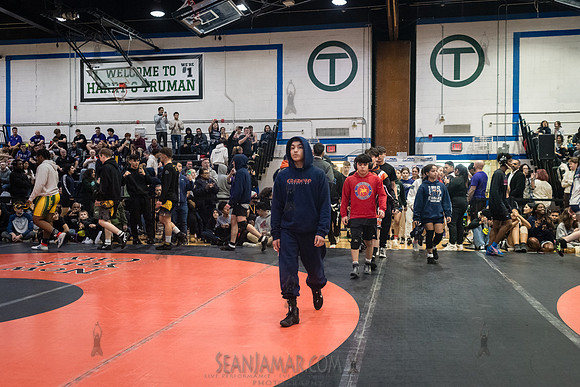 PSAL D1 Wrestling City Championship - Harry S Truman HS - NYC -