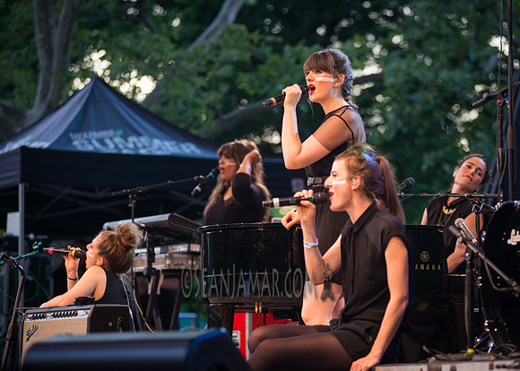 Yael Naim - Fete de la Musique - Rumsey Playfield Central Park - NYC - 2016
