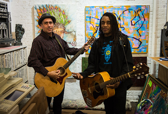 First Friday Pop Up Art Show & Music Showcase - Ward Nasse Gallery - SOHO NYC - May 2015