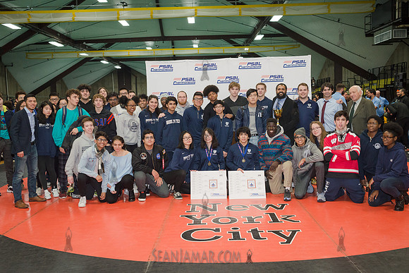 PSAL Wrestling Championships - Pratt Institute - NYC - 2019