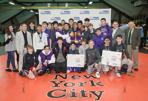 PSAL Wrestling Championships - Pratt Institute - NYC - 2019