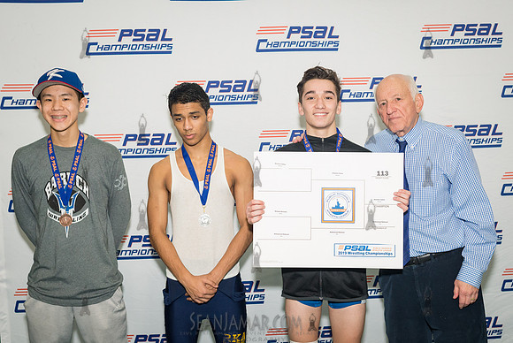 PSAL Wrestling Championships - Pratt Institute - NYC - 2019