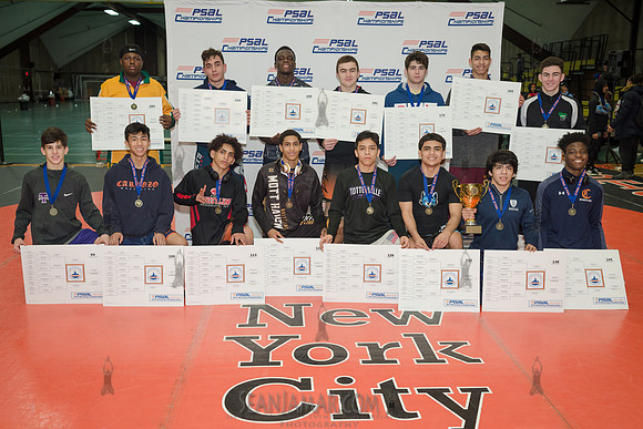 PSAL Wrestling Championships - Pratt Institute - NYC - 2019