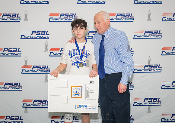 PSAL Wrestling Championships - Pratt Institute - NYC - 2019