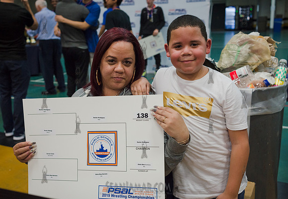 PSAL Wrestling Championships - Pratt Institute - NYC - 2019