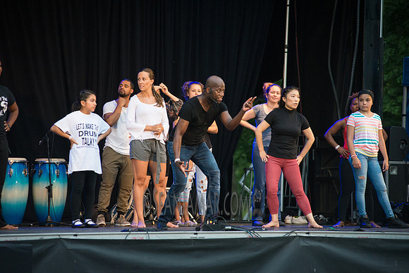 Dance Workshop w/ Sekou McMiller - Made in the Bronx presented by BAAD - St Marys Park - BX NYC - 2017