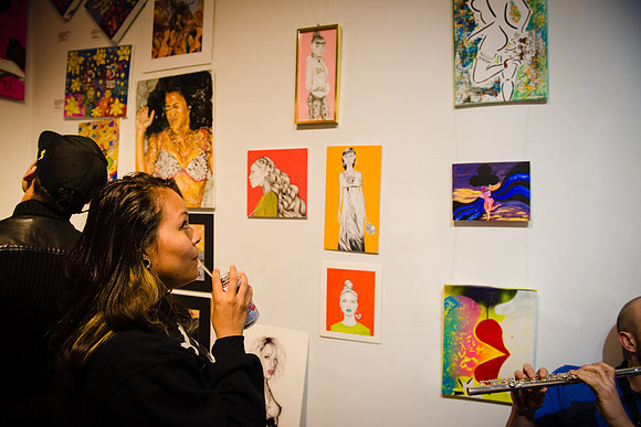 First Friday Pop Up Art Show & Music Showcase - Ward Nasse Gallery - SOHO NYC - May 2015