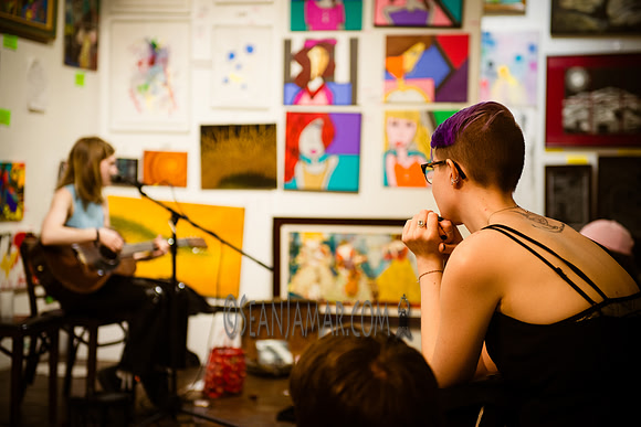 James K - First Friday Pop Up Art Show & Music Showcase - Ward Nasse Gallery - SOHO NYC - April 2015