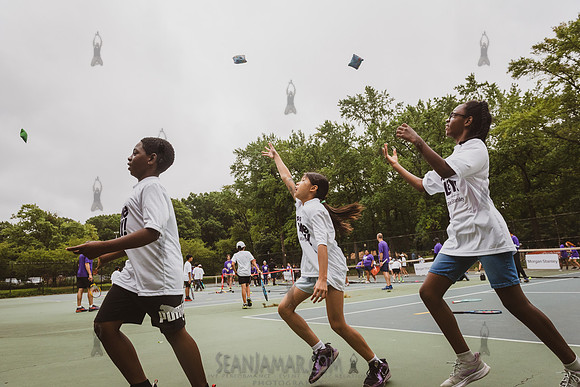 CPF Play - WTA + Morgan Stanley Come To Play Clinic - Cunningham