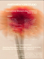 International Womens Day Exhibition -Opening Reception - Awita NY Studio - NYC - 2026