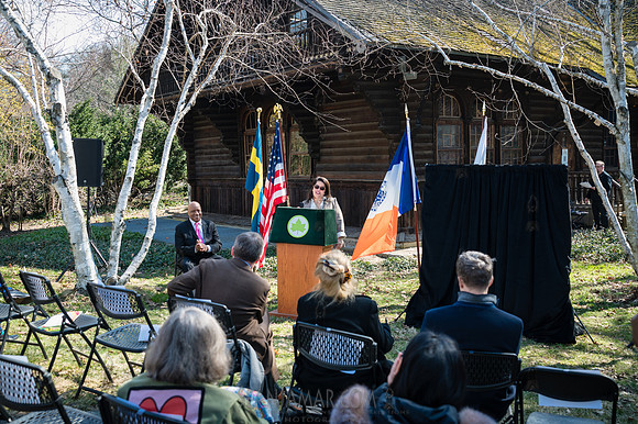 Swedish Marionette Theatre - Groundbreaking - Swedish Cottage  -