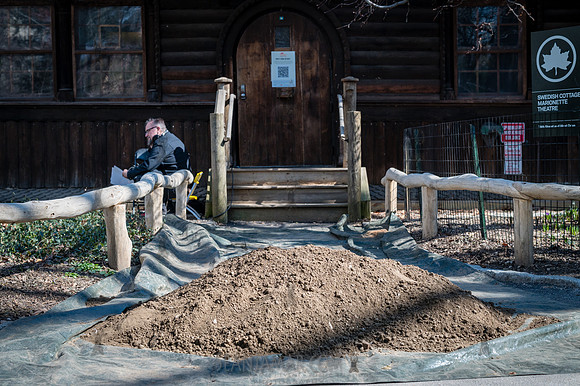 Swedish Marionette Theatre - Groundbreaking - Swedish Cottage  -