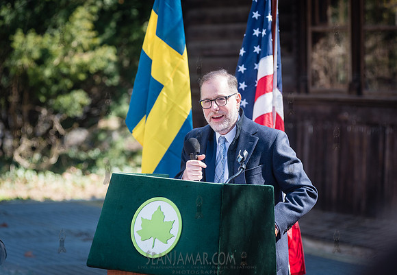 Swedish Marionette Theatre - Groundbreaking - Swedish Cottage  -