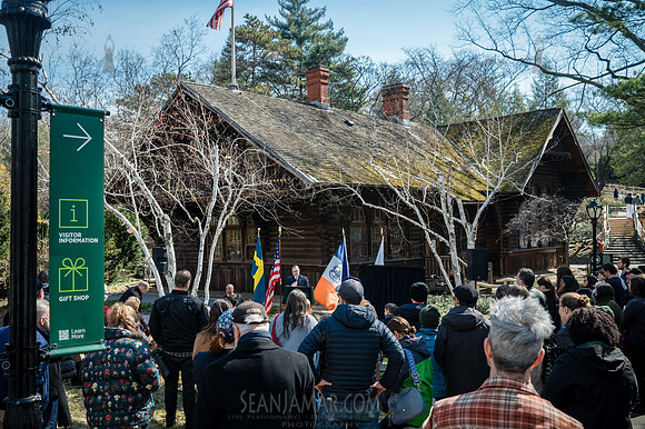 Swedish Marionette Theatre - Groundbreaking - Swedish Cottage  -