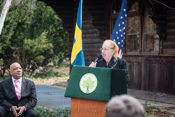 Swedish Marionette Theatre - Groundbreaking - Swedish Cottage  -