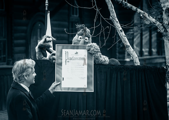 Swedish Marionette Theatre - Groundbreaking - Swedish Cottage  -