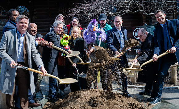 Swedish Marionette Theatre - Groundbreaking - Swedish Cottage  -