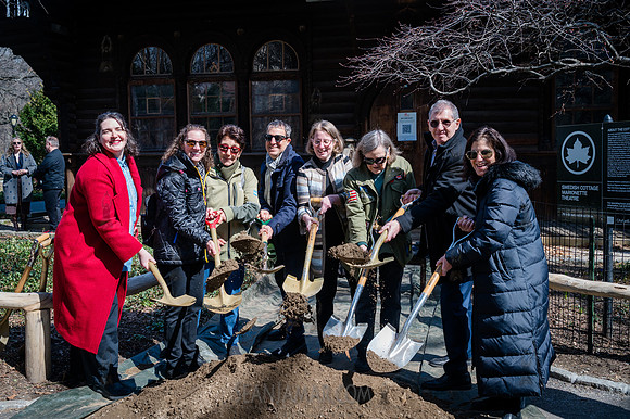 Swedish Marionette Theatre - Groundbreaking - Swedish Cottage  -