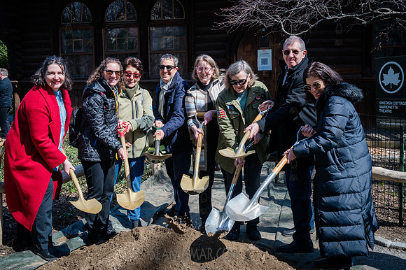 Swedish Marionette Theatre - Groundbreaking - Swedish Cottage  -