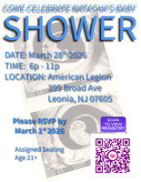 Natasha Rhinehart Baby Shower - American Legion Post 1 - Leonia NJ - 2026