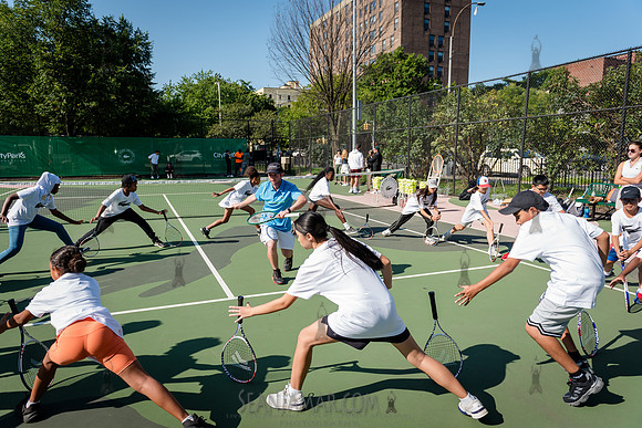 CPF Play - Lacoste Tennis Clinic - St Marys Park - NYC - 2024