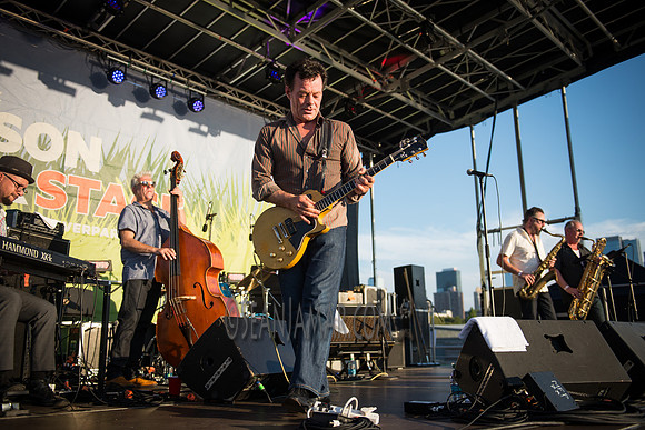 James Hunter Six - Soul Revue - Hudson River Stage - Pier 97 - NYC - 2016
