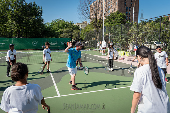 CPF Play - Lacoste Tennis Clinic - St Marys Park - NYC - 2024