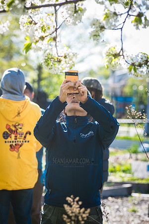 CPF Learning Garden - The Bee Conservancy - Liberty Learning Gar