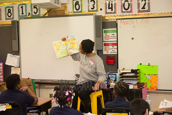 Read Across America - Camden St School - Newark NJ - 2018