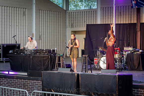 Sonic Messengers - NYC SummerStage - Blacktronica Festival - Mar