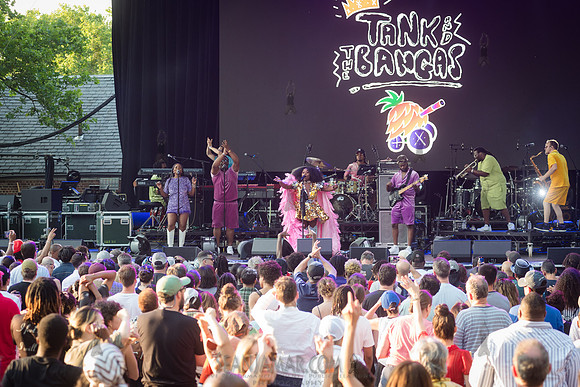 Tank and the Bangas - NYC SummerStage - Marcus Miller - Rumsey P