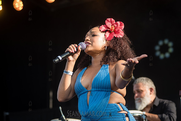 Linda EPO - NYC SummerStage - La Sonora Poncena - Stapleton Wate
