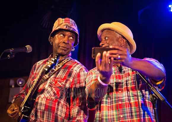 Living Colour's Vernon Reid & Corey Glover - BRC 30th Anniversary Kick Off Party - The Bell House - Brooklyn - 2015
