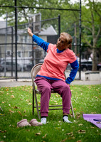 CPF Senior Fitness - Yoga - Phil Scooter Rissuto Park - NYC - 20