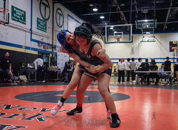 PSAL Girls Individual Championships - Harry S Truman HS - NYC -