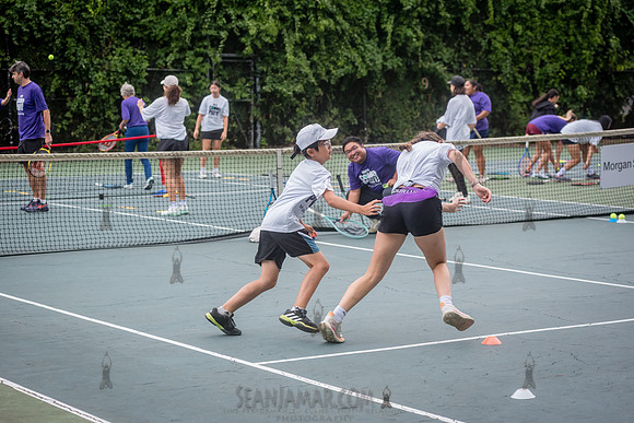 CPF Play - WTA + Morgan Stanley Come To Play Clinic - Cunningham