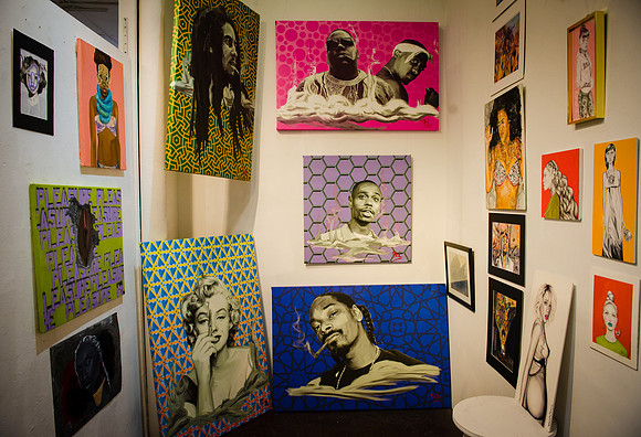 First Friday Pop Up Art Show & Music Showcase - Ward Nasse Gallery - SOHO NYC - May 2015