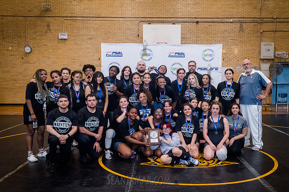 PSAL Girls Team Wrestling Championship - Grover Cleveland HS - N
